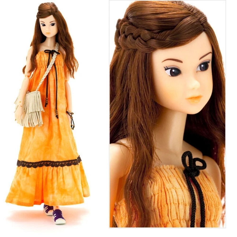 Momoko Doll Ethnic Flower 1/6 Collectible Japanese Fashion Doll by Sekiguchi